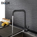 Black Kitchen Faucets Stainless Steel Kitchen Mixer Single Handle Single Hole Kitchen Faucet Brushed Nickle Mixer Sink Tap