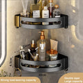 Bathroom Shelves No Punching Space Aluminum Towel Rack Bathroom Storage Towel Rack Bathroom Hardware Pendant