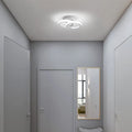 Verbrande 2-Light 25Cm LED Integrated Semi Flush Mount
