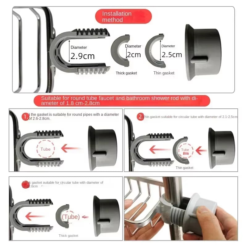 Bathroom Faucet Storage Rack Shower Soap Holder Bathroom Organization Shower Shelves Bathroom Accessories