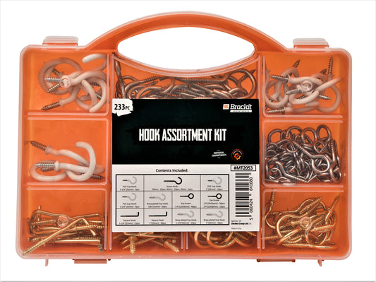 Assorted DIY Hooks (233 Piece)