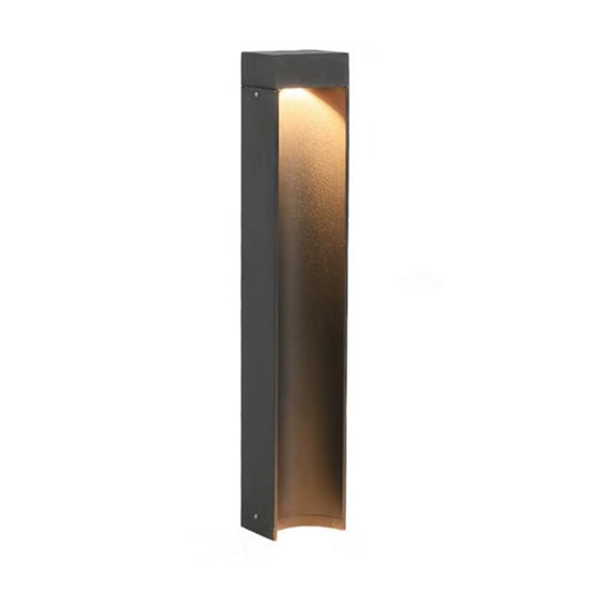 15W Outdoor Garden Bollard Light for Pathways and Landscapes - Aluminum Courtyard and Lawn Pillar Fixture