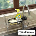 Bathroom Faucet Storage Rack Shower Soap Holder Bathroom Organization Shower Shelves Bathroom Accessories
