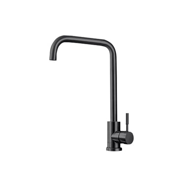 Black Kitchen Faucets Stainless Steel Kitchen Mixer Single Handle Single Hole Kitchen Faucet Brushed Nickle Mixer Sink Tap